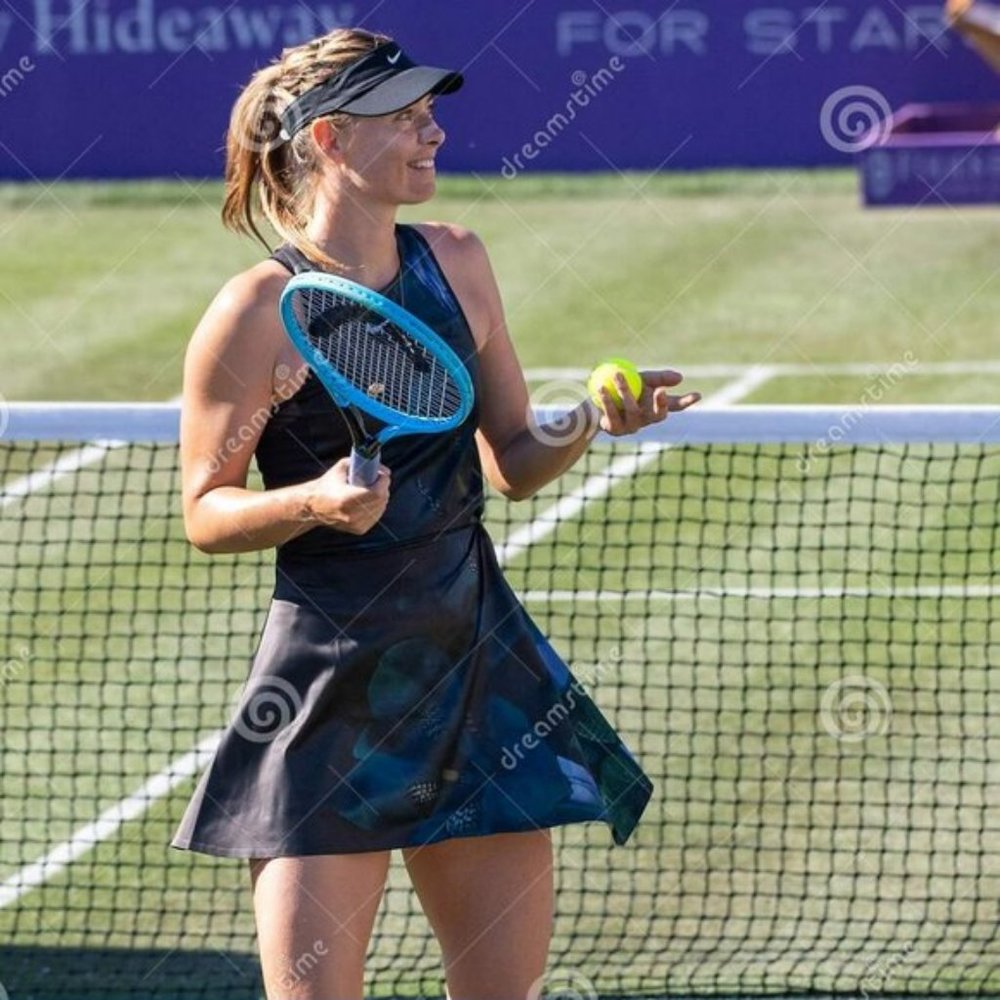 Nwt Nike Maria Sharapova Rare Tennis Dress w/ Back Zipper skirt S Small - Picture 2 of 16